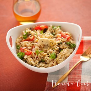 italian orzo pasta salad, pasta salad, summer entertaining, summer, Italian cooking