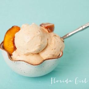 peaches and cream ice cream, peaches, Georgia peaches, Georgia on my mind