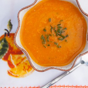 carrot ginger soup, soup, fall food, comfort food, gluten free, healthy, ginger, citrus