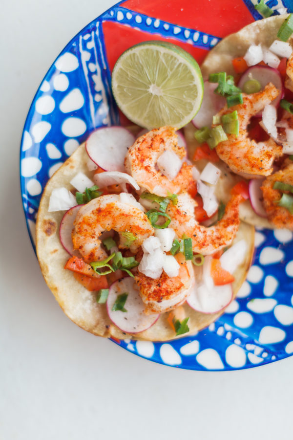 shrimp tacos with padron peppers, williams-sonoma, clean eating, eating clean, florida girl cooks, clean eats, healty dinner