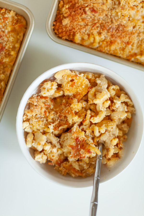 sheet pan mac and cheese, mac and cheese, comfort food, kid approved, food blogger, florida girl cooks